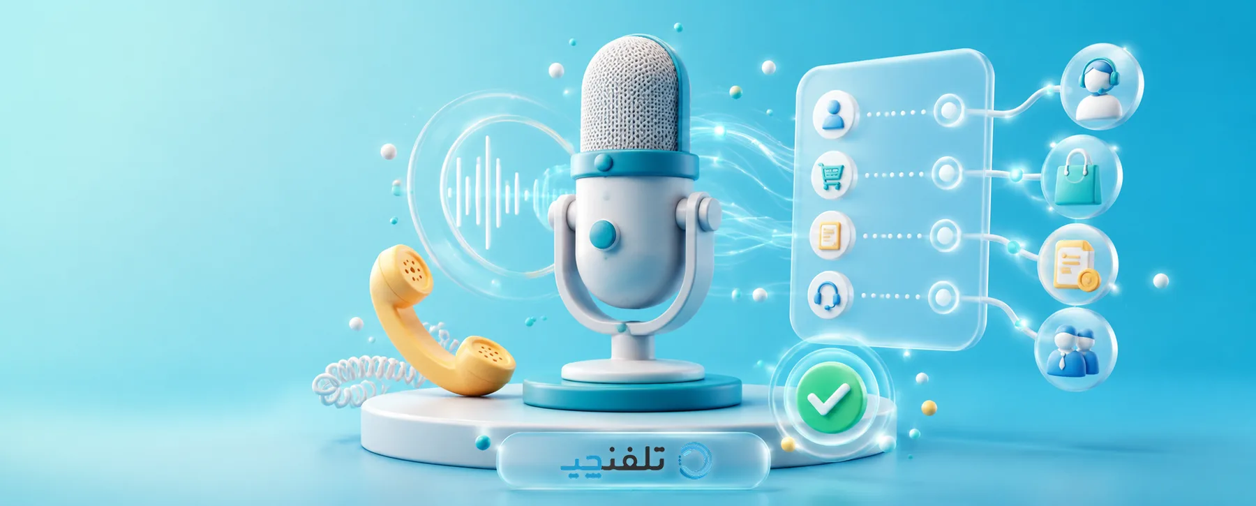 راهنمای ضبط و فعال‌سازی صدای منشی گویا در تلفنچی