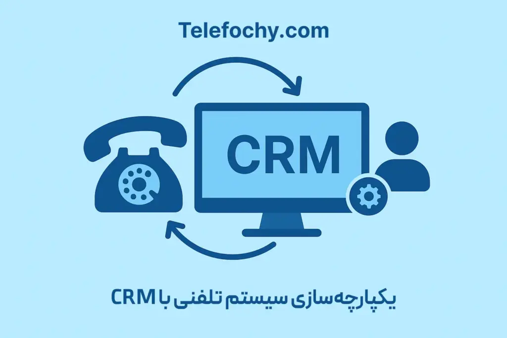 یکپارچه‌سازی سیستم تلفنی با CRM